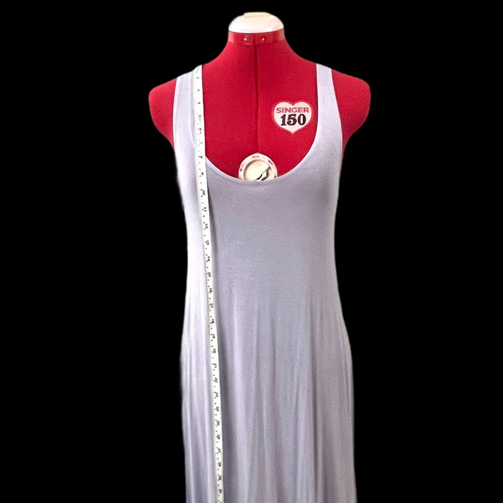 KTOO knit maxi dress lilac in color size M - Picture 6 of 8